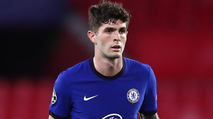 Christian Pulisic, durante el encuentro entre Chelsea y Porto, en la vuelta de los cuartos de final de la Champions League.