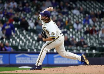 Corbin Burnes está que arde con los Brewers