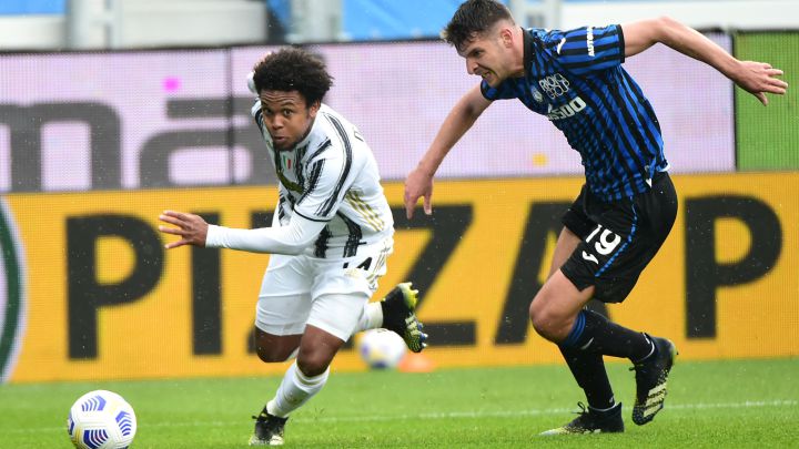 Weston McKennie volvió a la titularidad en derrota de Juventus ante Atalanta