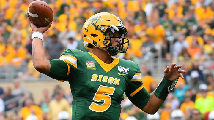 Trey Lance con North Dakota Sate