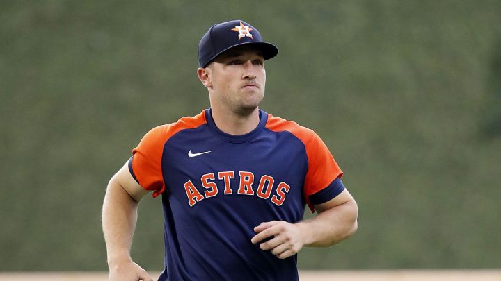 Alex Bregman con los Astros