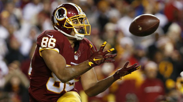Jordan Reed con el Washington Football Team