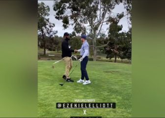 El duelo de golf entre Canelo y Ezekiel Elliott