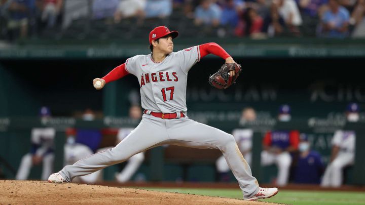 Shohei Ohtani con los Angels