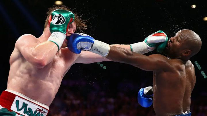 Pelea entre Saúl Álvarez y Floyd Mayweather Jr.