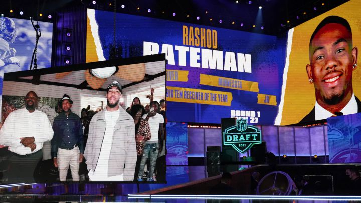 Rashod Bateman en el NFL Draft 2021