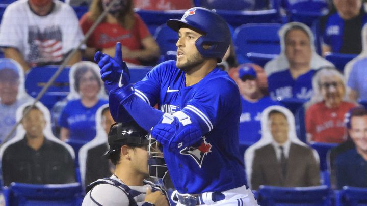 George Springer con los Blue Jays