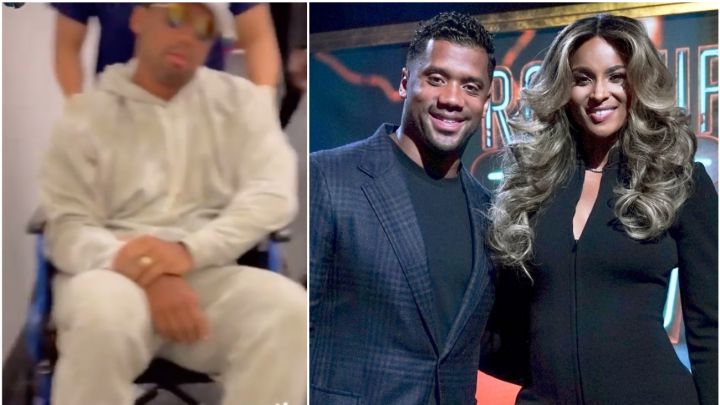 Ciara comparte divertido vídeo de Russell Wilson bajo anestesia