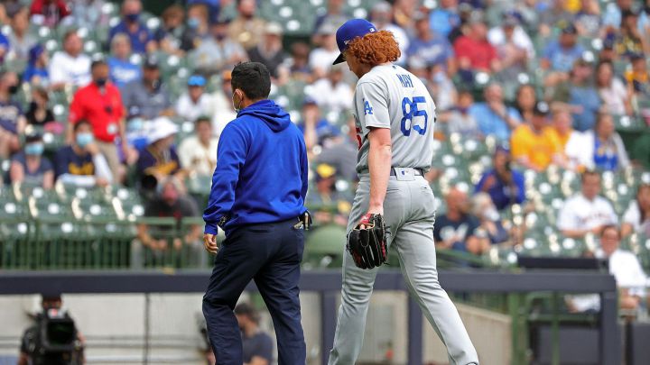 Dustin May con los Dodgers