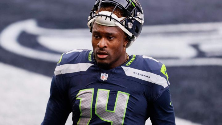 D.K. Metcalf con los Seahawks