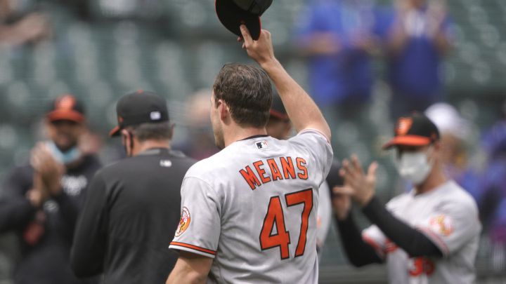 John Means con los Orioles