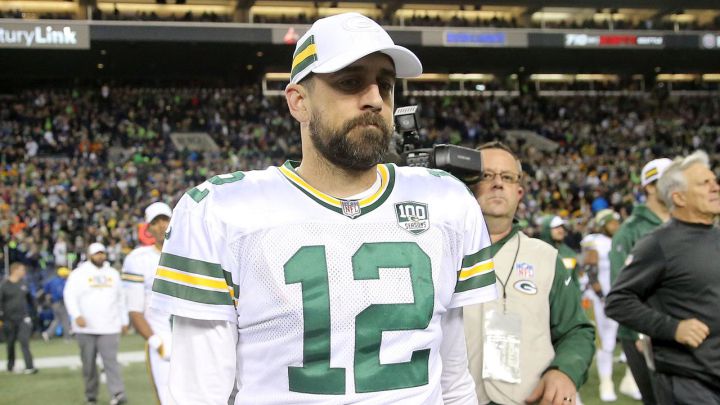Aaron Rodgers con los Packers