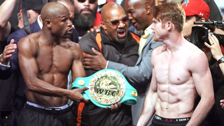 Canelo Álvarez le responde a Mayweather a horas de su pelea