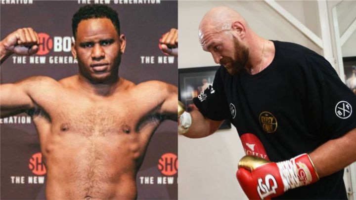 Frank Sánchez, compañero de Canelo Álvarez confrontó a Tyson Fury en Texas