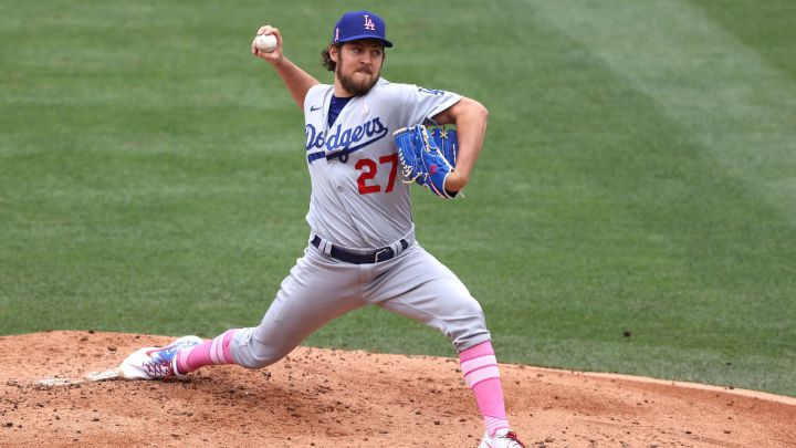 Trevor Bauer con los Dodgers
