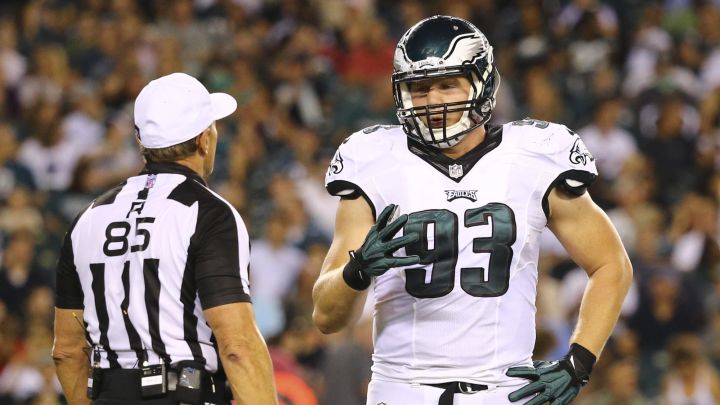 Brandon Bair con los Eagles