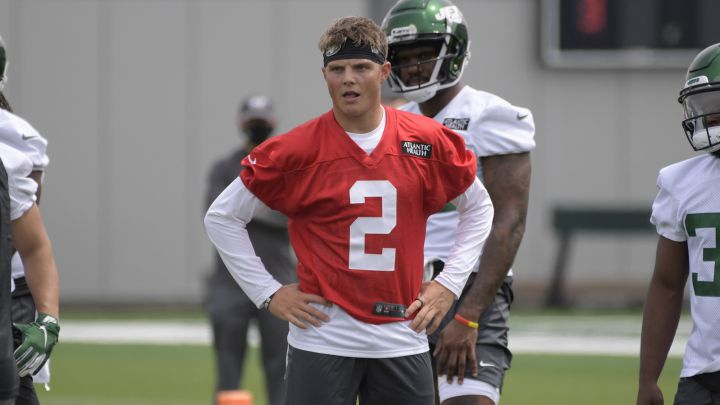 Zach Wilson con los Jets
