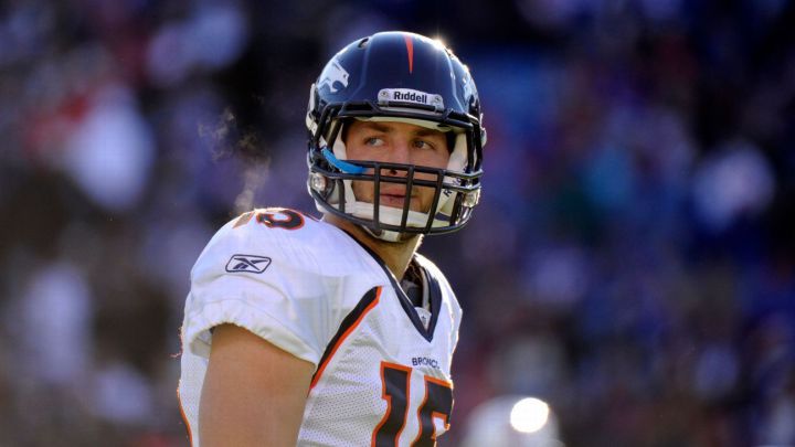Tim Tebow con los Broncos