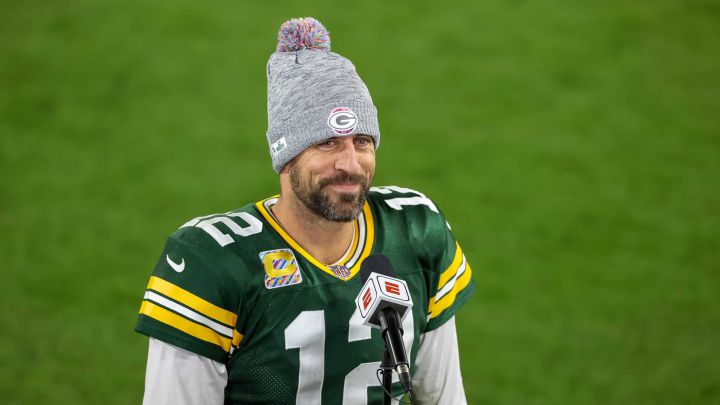 Aaron Rodgers con los Packers