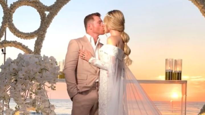 ¡Saúl Canelo Álvarez y Fernanda Gómez se casan! Así fue la boda
