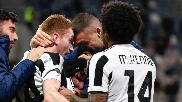 Weston McKennie dio asistencia en la final de la Copa Italia