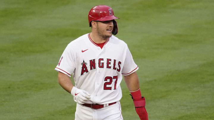 Mike Trout con los Angels