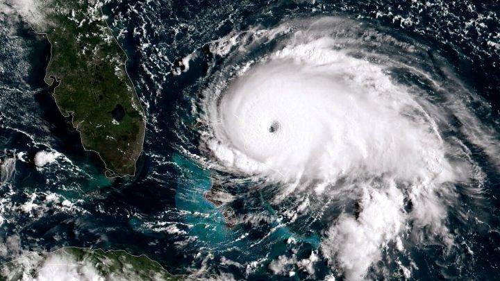 Imágenes del Huracán Dorian en el 2019