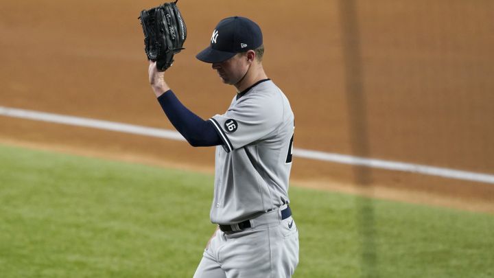 Corey Kluber con los Yankees