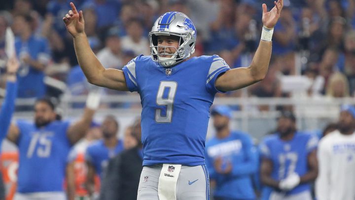 Matthew Stafford con los Lions