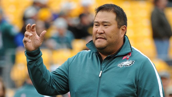 Eugene Chung con los Eagles