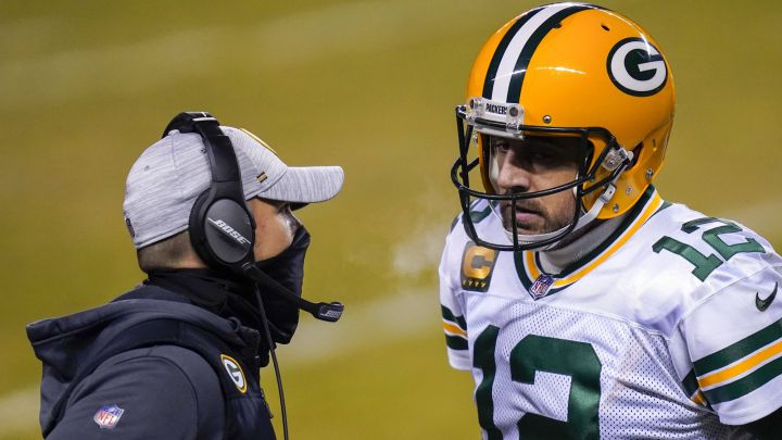 Aaron Rodgers con los Packers