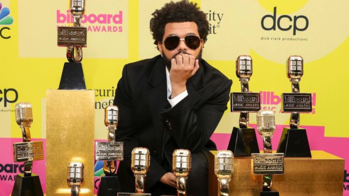 The Weeknd arrasa en los BBMAs 2021 tras ser rechazado en los Grammy
