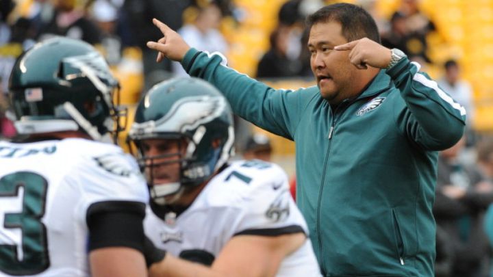 Eugene Chung con los Eagles