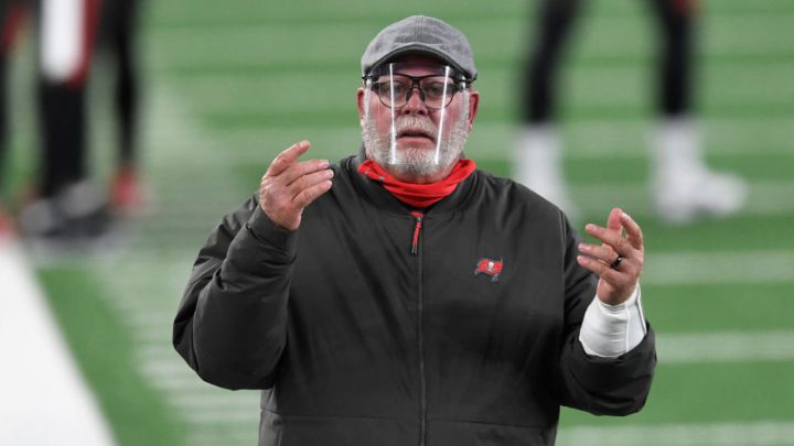 Bruce Arians con los Buccaneers