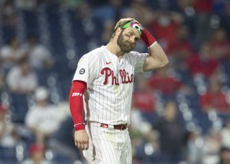 Phillies se quedan sin Bryce Harper por 10 días