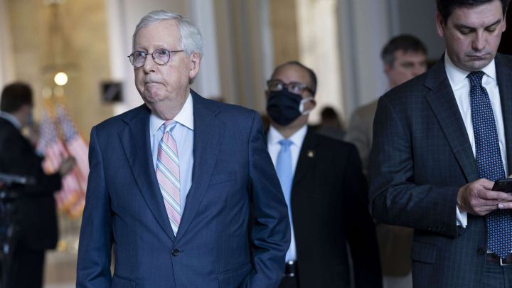 Mitch McConell pide a los republicanos votar contra la investigación del Asalto al Capitolio