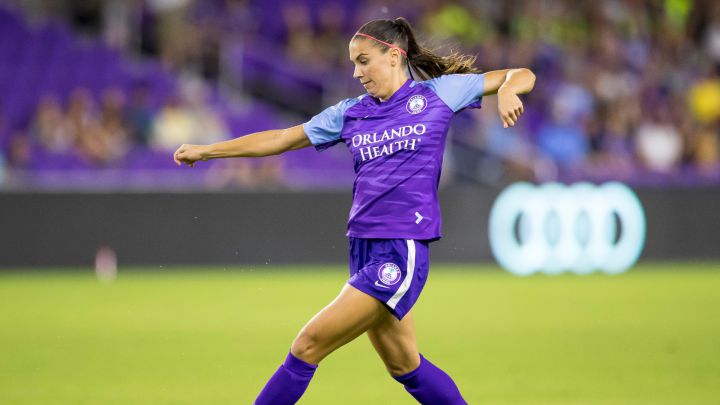 El golazo al ángulo de Alex Morgan en el Orlando Pride vs Portland Thorns