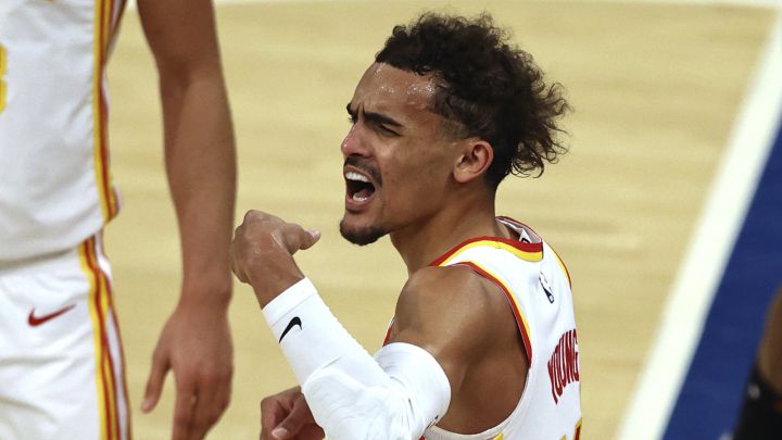 Trae Young con los Hawks