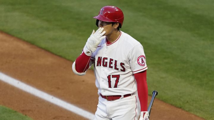 Shohei Ohtani con los Angels