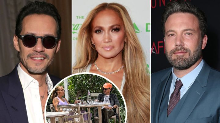 Ben Affleck deja Miami y Jennifer Lopez se reúne con Marc Anthony