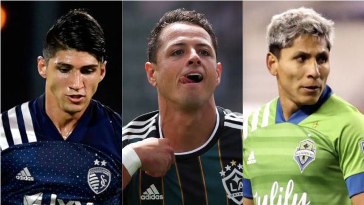 Pulido y Ruidíaz acechan a Chicharito Hernández en el liderado de goleo de la MLS