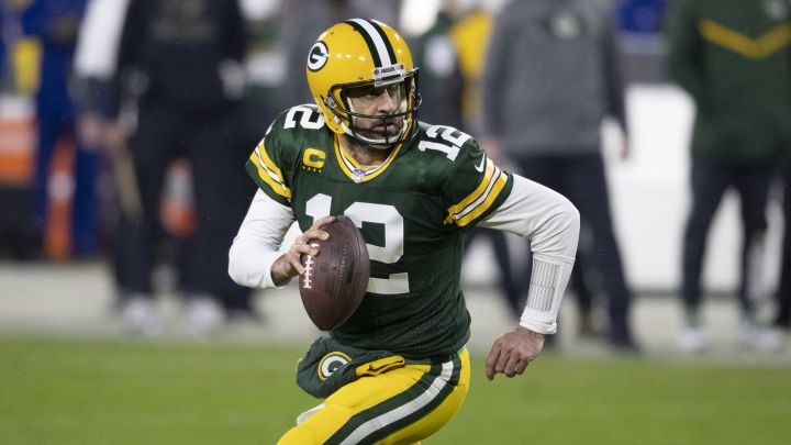 Aaron Rodgers con los Packers