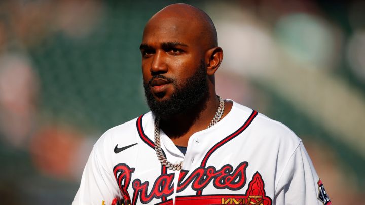 Marcell Ozuna con los Braves