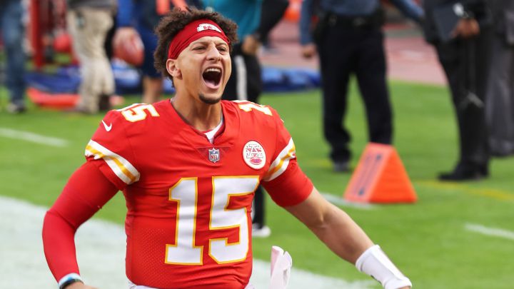 Patrick Mahomes con los Chiefs