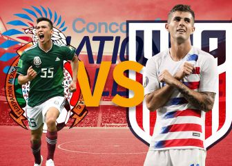 Los últimos resultados entre USA y México en fases definitivas