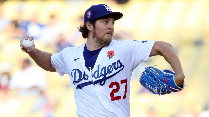 Trevor Bauer con los Dodgers