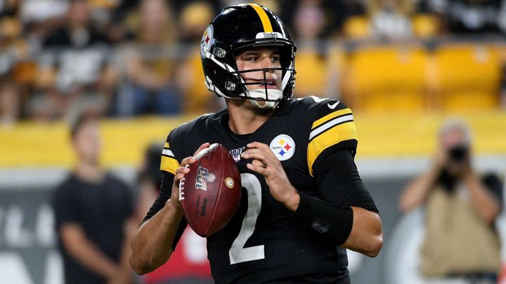 Mason Rudolph con los Steelers