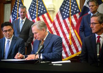 Abbott anuncia construcción de muro en la frontera con México