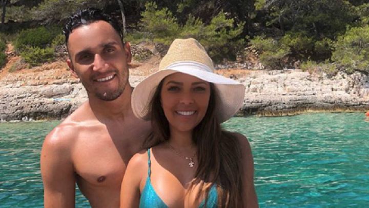 Keylor Navas disfruta de sus vacaciones en Cancún
