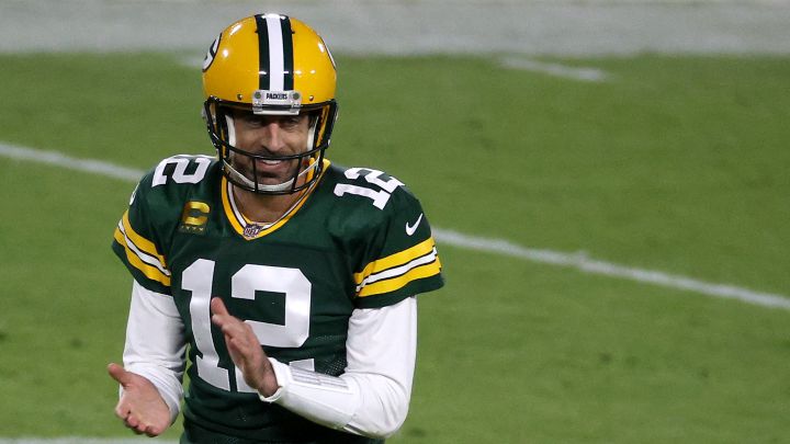 Aaron Rodgers con los Packers